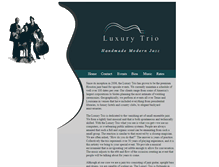 Tablet Screenshot of luxurytrio.com